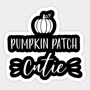 Pumpkin Patch Cutie Sticker